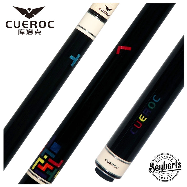 Cueroc Tetris No Wrap Pool Cue