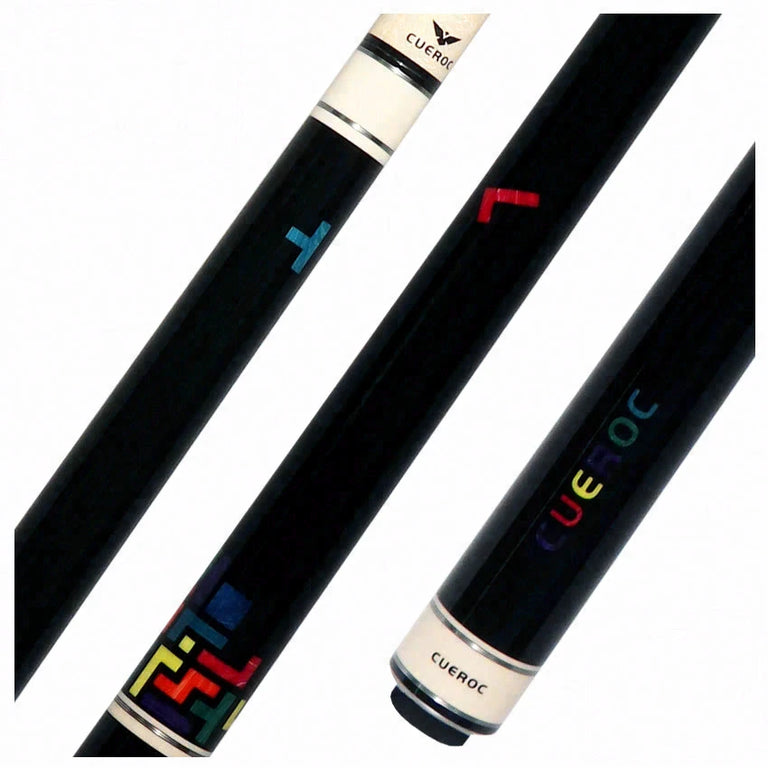 Cueroc Tetris No Wrap Pool Cue
