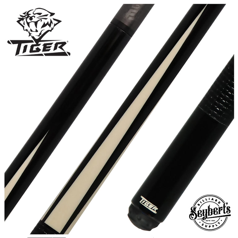 Tiger TUX-2WLD Tuxedo Performance Cue With Fortis LD Shaft and Leather Weave Wrap