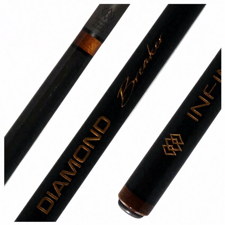Infinity Diamond Breaker Carbon Fiber Break Cue - Gold