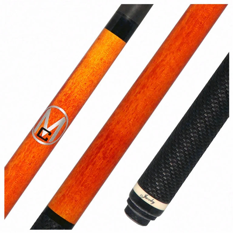 Jacoby Custom Orange Monster Crush Break Cue with Sport Grip