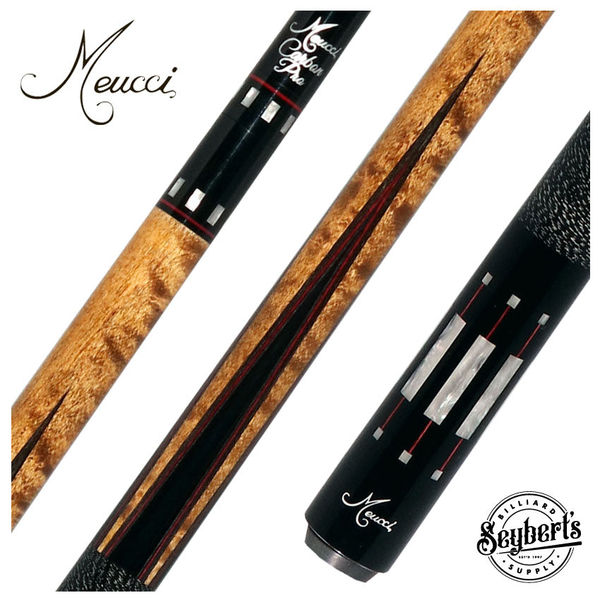 Meucci 9710 Custom Pool Cue with Carbon Shaft - 9710 - Seybert's