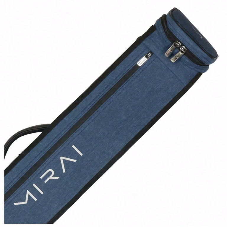 Mirai 3x5 Blue Hybrid Soft Pool Cue Case