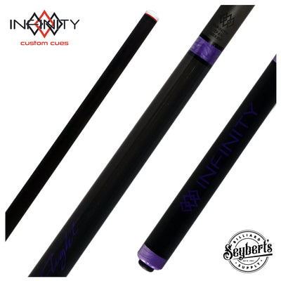 Infinity Dragon Flight Carbon Fiber Long Jump Cue - Purple