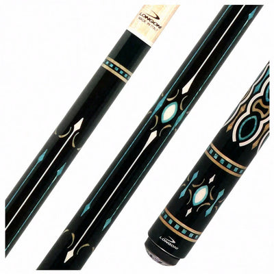 Longoni Ogiva No Wrap Pool Cue with 2 S2 American Shafts
