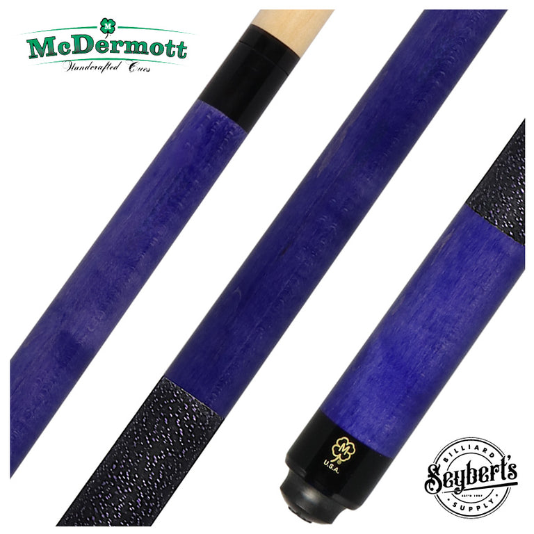 McDermott GS Series Purple Stained Michigan Maple Pool Cue - GS14