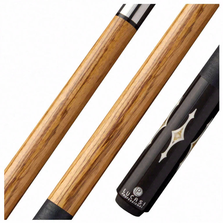 Lucasi Professional Series Zebrawood 10 Thread Play Cue