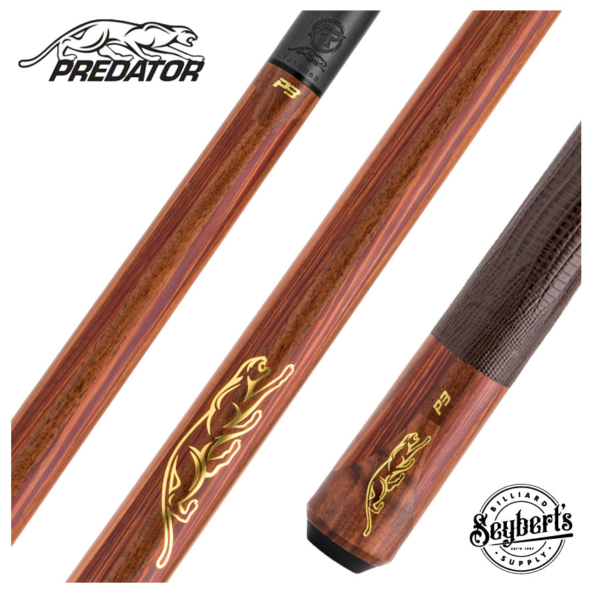 Predator P3 Prowler Rosewood with Rengas Stripes Pool Cue with