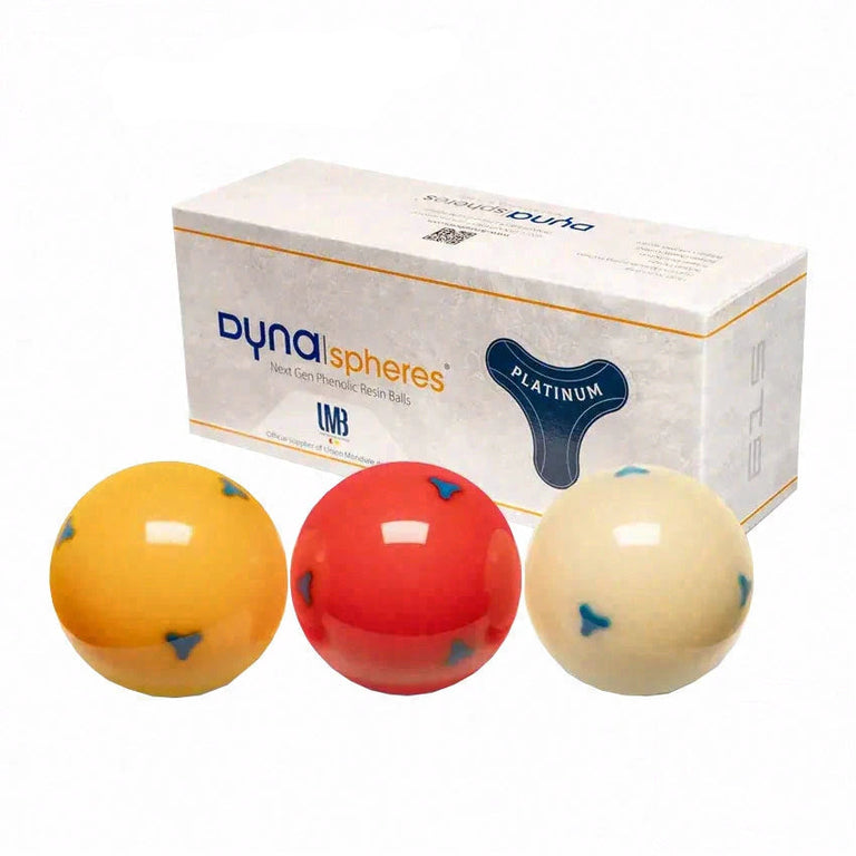 Dynaspheres  Platinum 615 Carom Ball Set