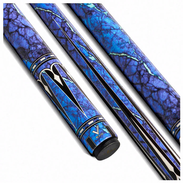 EVO Gemstone Skyflare No Wrap Pool Cue