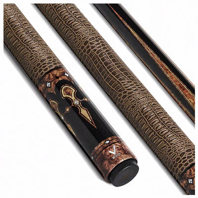 EVO Crown Monarch Blade Leather Wrap Pool Cue
