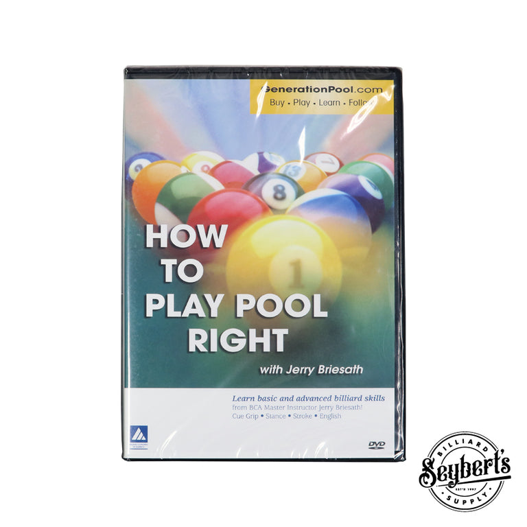 How to Play Pool Right DVD
