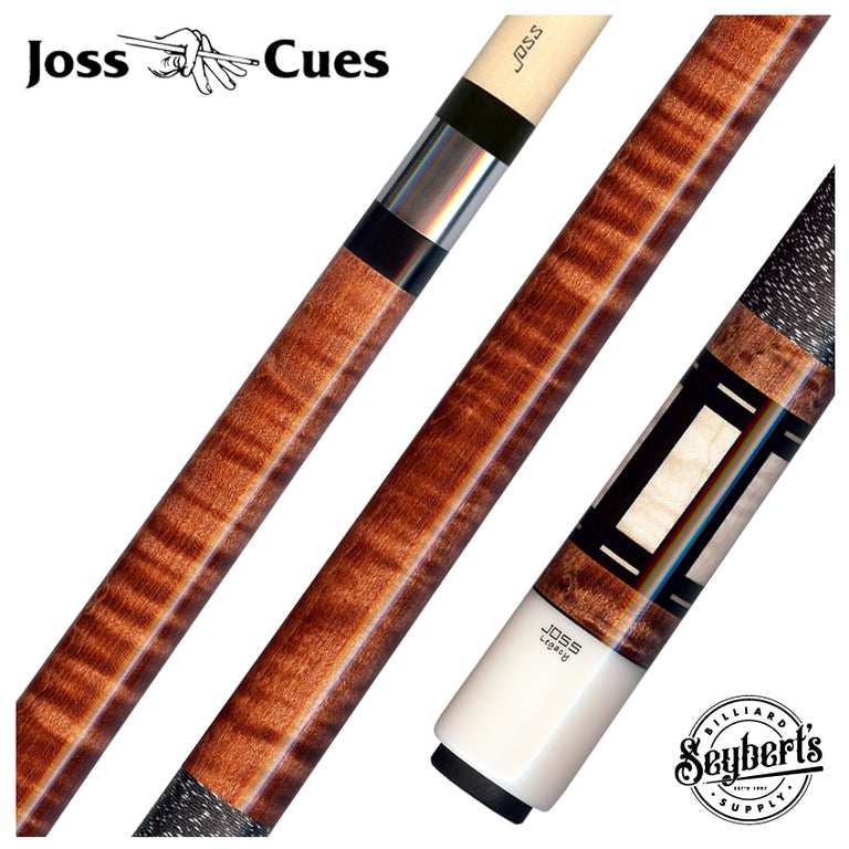 Joss Legacy Nutmeg-Stained Maple and Ebony Pool Cue - JCLS83-2M