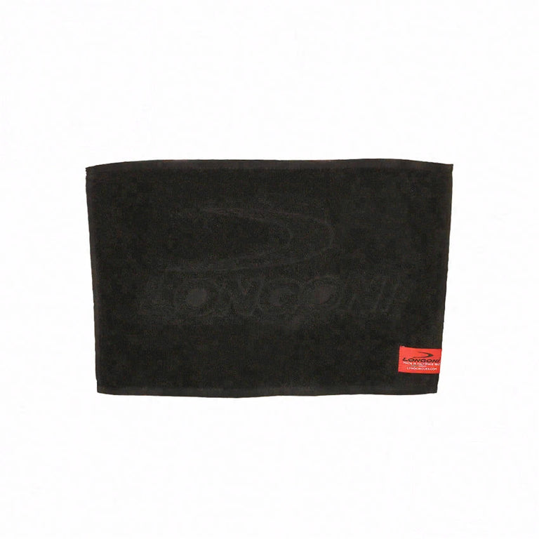 Longoni Logo All Black Microfiber Towel