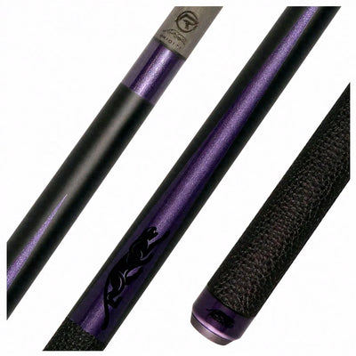 Predator Limited Edition SP2 Matte Black Forearm with Metallic Purple Points Pool Cue