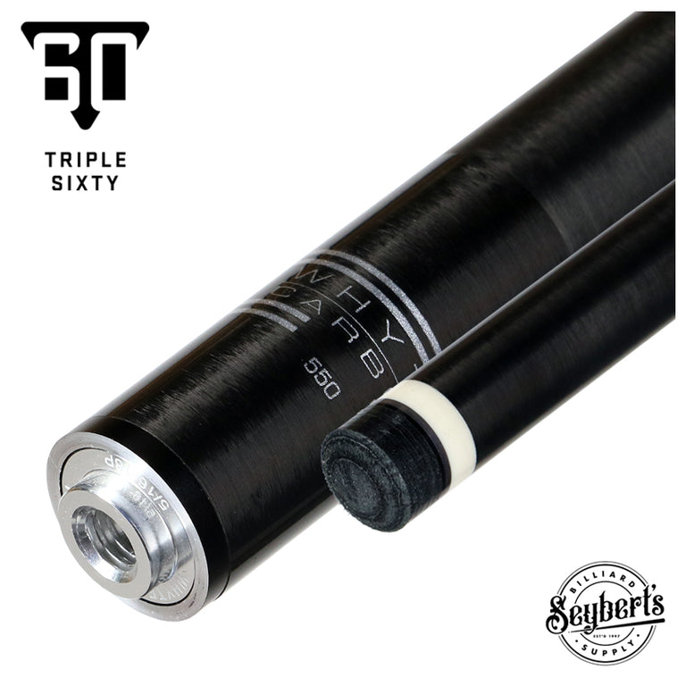 Triple 60 Whyte Carbon 5/16 x 18 Pilot Thread Carbon Fiber Play Shaft