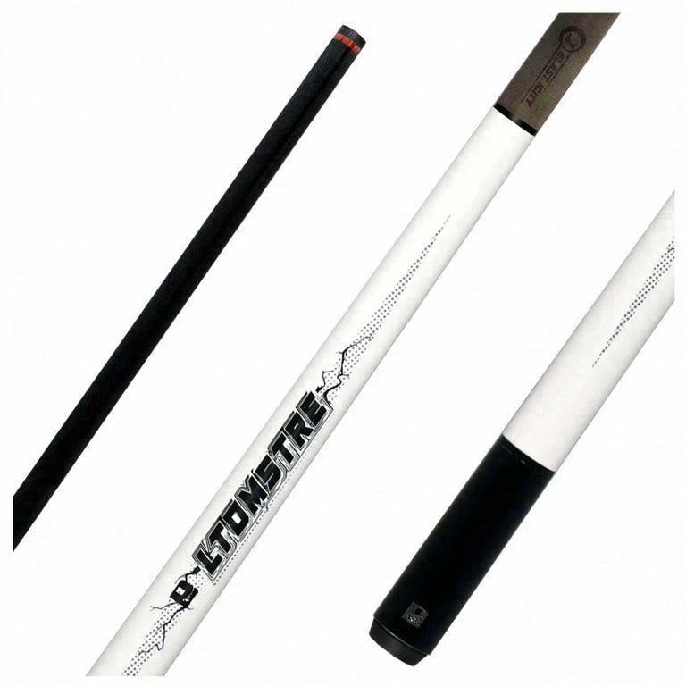 Little Monster Electro-Optic White 3 Piece Jump Cue with Carbon Fiber Shaft