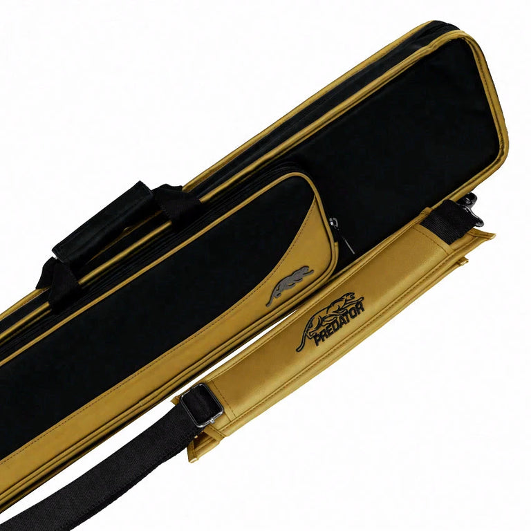 Predator Roadline 30th Anniversary Black and Gold 4x8 Butterfly Soft Pool Cue Case - C48BLKGLDS