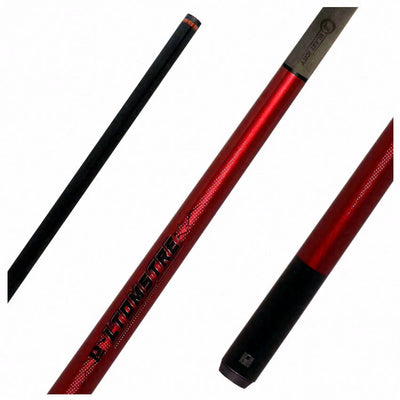 Little Monster Electro-Optic Red 3 Piece Jump Cue with Carbon Fiber Shaft