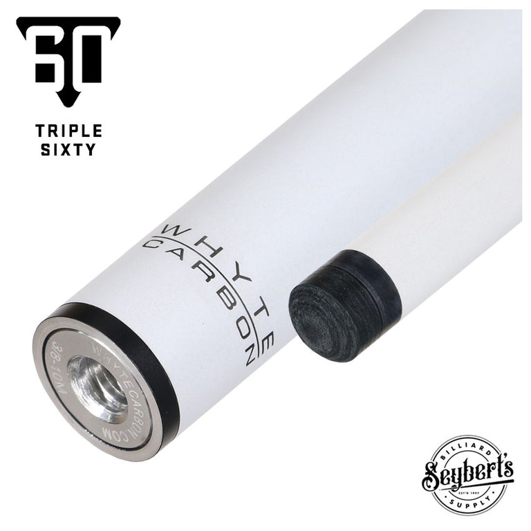 Triple 60 Whyte Carbon 3/8 x 10 Thread Pearl Essence Play Carbon Fiber Shaft