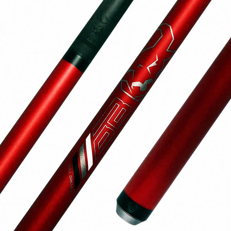 Bull Carbon Bull Breaker Ruby Red No Wrap Break Cue