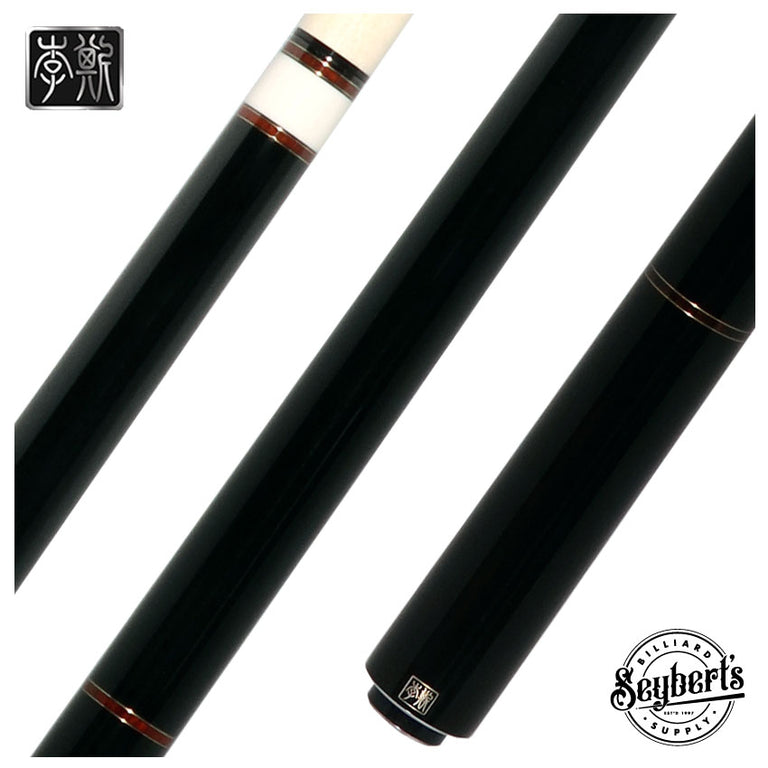 Cuelees Male Phoenix Black No Wrap Pool Cue