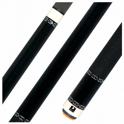 Little Monster Midnight Storm Play Cue with Carbon Shaft, Wood Shaft and 2x2 Case