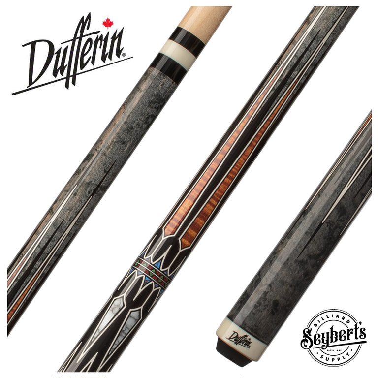 Dufferin Grey Birdseye and Curly Maple Play Cue - D-SE47