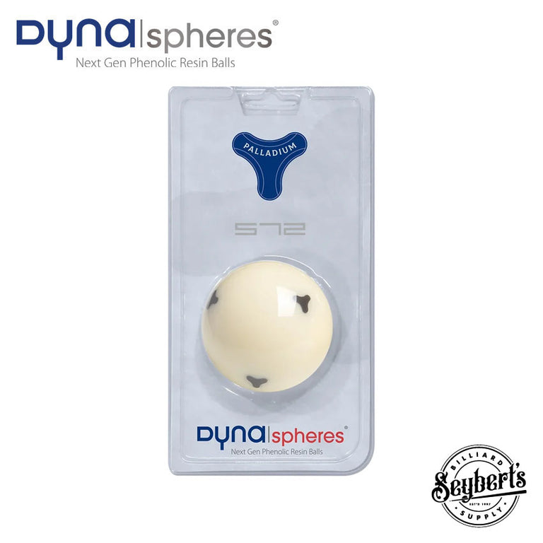 Dynaspheres Palladium 572 Cue Ball - 6 Black Rotors