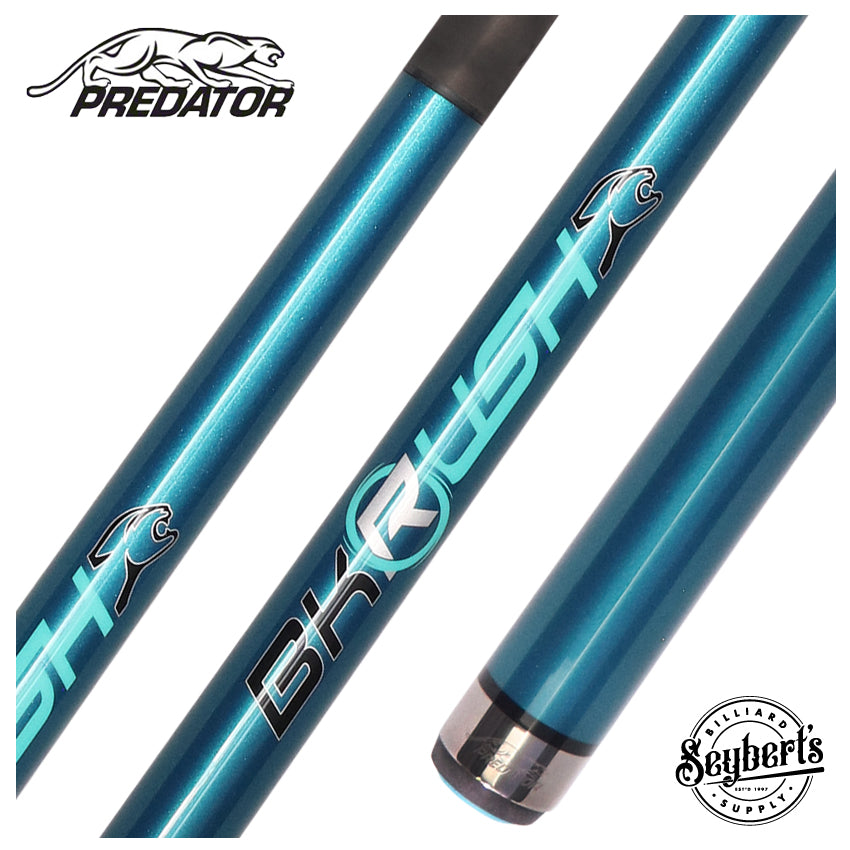 限定色最新 Predator BK Rush No Wrap TEAL Predator BK Rush Break Cue No Wrap - Predator Cues - Seybert's