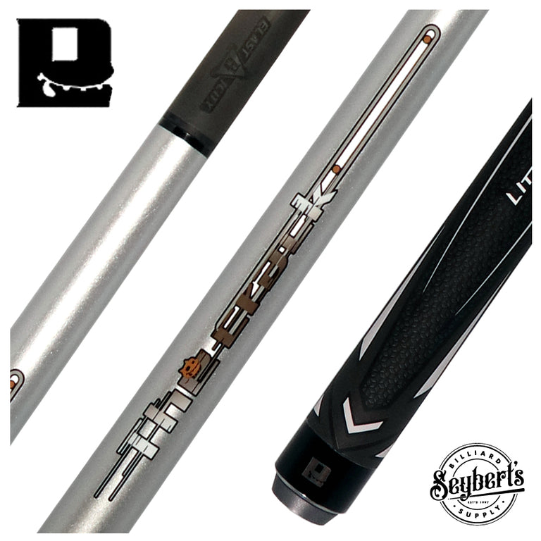 Little Monster Classic Silver Impact Break Cue with Carbon Fiber Shaft