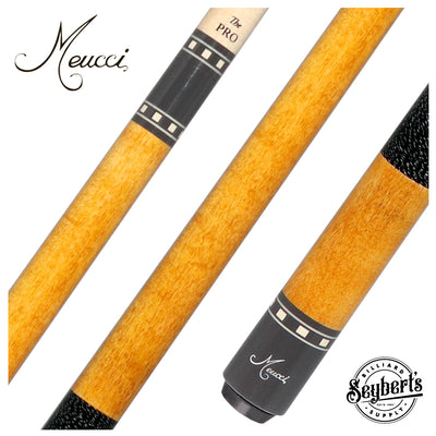 Meucci Summer Series 15 Antique Stained and Gray Pool Cue with the Pro Shaft