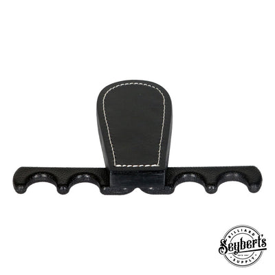 Poolgods Black Leather 4 Pool Cue Holder