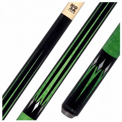 KODA Black with Green Points Graphic No Wrap Play Cue