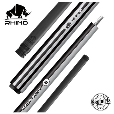 Rhino Komet II Series Charcoal Gray No Wrap Carbon Break Cue