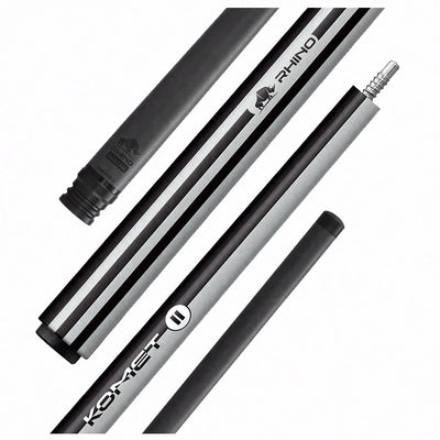 Rhino Komet II Series Charcoal Gray No Wrap Carbon Break Cue