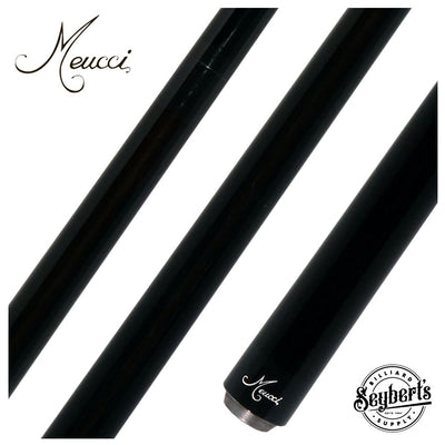 Meucci Black Carbon Fiber Break Cue - MBREAKBKC