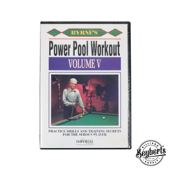 Byrne's Power Pool Workout Vol. 5 - Seybert's Billiards Supply