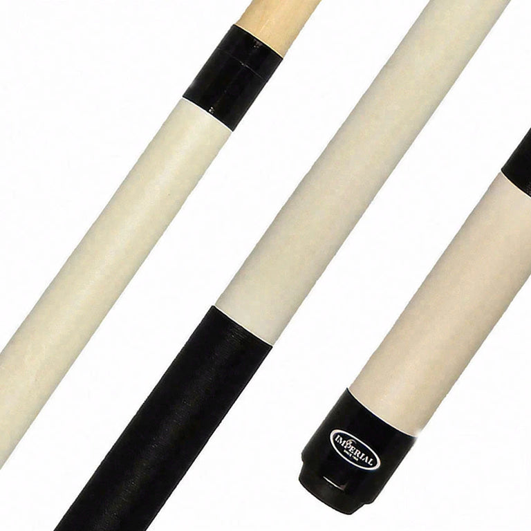 Imperial Premier Pearl White Linen Wrap Pool Cue - 13-751LW