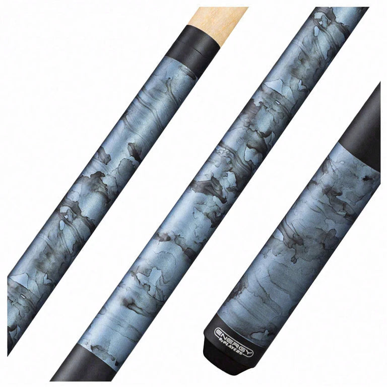 Players Energy Series Matte Teal Smoke Wrapless Pool Cue