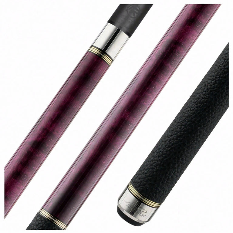 Predator 10K Purple Play Cue with Luxe Leather Wrap