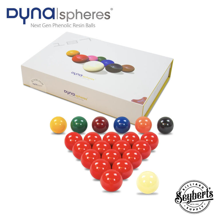 Dynaspheres Gold 524 Snooker Ball Set