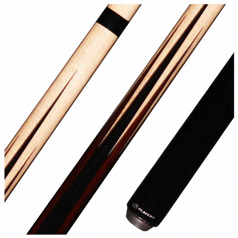 Players Sneaky Pete Series Birdseye 8 Point Black and Cocobolo Play Cue - SPSP15