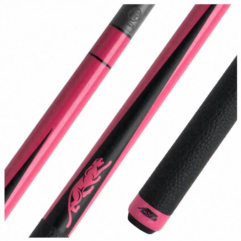 Predator Limited Edition SP2 Pink Forearm with Matte Black Points Pool Cue