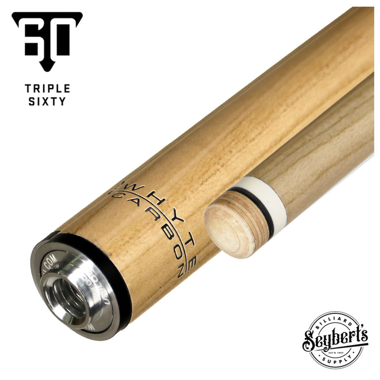 Triple 60 Whyte Carbon Uni-Loc Thread Wood Grain Carbon Play Shaft