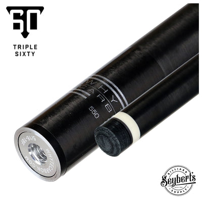 Triple 60 Whyte Carbon 5/16 X 18 Thread Carbon Fiber Play Shaft