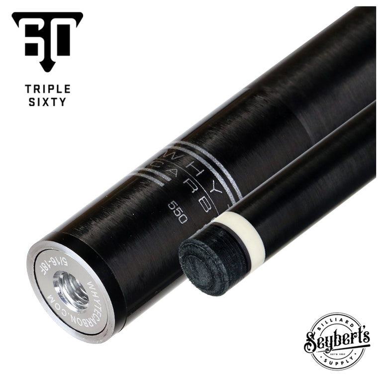 Triple 60 Whyte Carbon 5/16 X 18 Thread Carbon Fiber Play Shaft