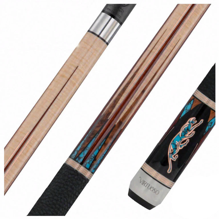 Predator Virtuoso Series Turquoise Pool Cue - Uni-Loc