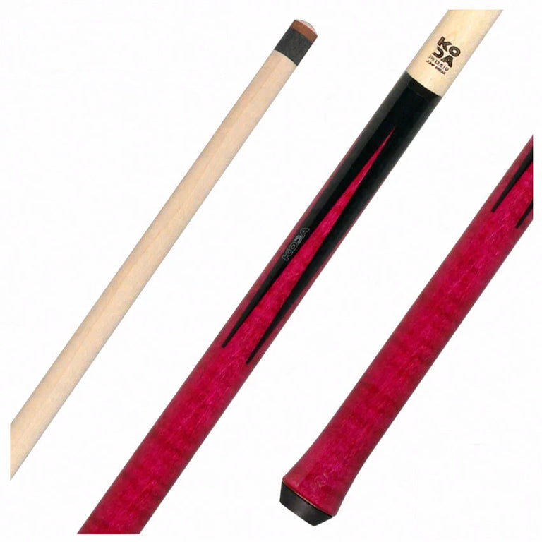 KODA Black with Pink Points Graphic Jump Cue