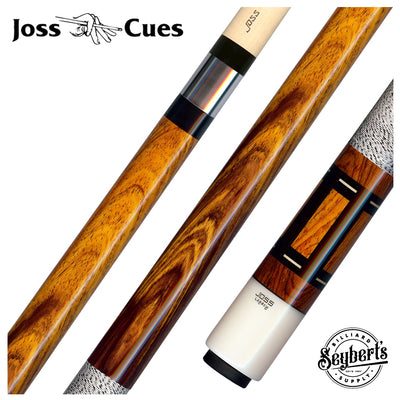 Joss Legacy Cocobolo and Ebony Pool Cue - JCLS83-2C